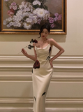 Sexy Sheath Spaghetti Straps White 21st Birthday Dress Party Gown Birthday Outfits Birthday Dress Ideas For Women HZ1214