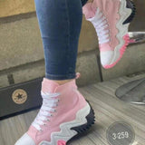 Niulatu Women Platform Canvas Shoes Hot Fashion Skateboarding Shoes for Sneakers Canvas Classic star sneakers zapatillas mujer DJSE