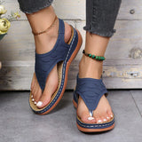 Niulatu Clip Toe Wedge Sandals Women Summer PlatformSandalias Mujer 2025 Thick Sole Shoes Ladies Sandalias De Las Mujeres DJSE