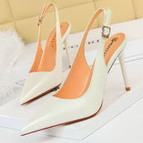 Niulatu Shoes Patent Leather Woman Pumps Kitten Heels Occupation OL Office Shoes Classic Pumps Plus Size 35-43 Shoes Women Heels DJSE