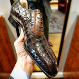 Niulatu Men PU Leather Fashion Shoes Low Heel Dress Shoes Brogue Shoes Spring Ankle Boots Vintage Classic Male Casual HC883 DJSE