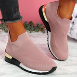 Niulatu Women Vulcanized Shoes Ladies Solid Color Slip-On Sneakers for Female Casual Sport Shoes 2025 Fashion Mujer Shoes DJSE