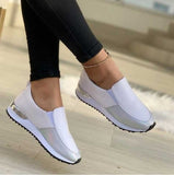 Niulatu Women Shoes 2025 Summer Fashion Flat sneakers Women Breathable Casual Sport Shoes Women Platform Plus Size Loafers DJSE