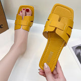 Niulatu Women Shoes Ladies High Quality Slides Sandals Womens Shoes New Fashion Design Beach Flat Shoes Female Slippers DJSE