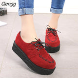Niulatu Luxury Shoes Woman Spring Plus Size 41 Fashion Sneakers Ladies Platform 2025 Lace-up Flats Tennis Female Loafers DJSE