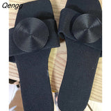 Niulatu Women Slippers Summer New Casual Flat Beach Shoes Female Non-slip Retro Rome Slides Large Size Outdoor Comfortable Sandals DJSE