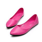 Niulatu Womens Shoes Flats Women Casual Shoes Moccasins Shoes Woman Slip On Pointed Toe Flat Shoes zapatos planos mujer scarpe DJSE