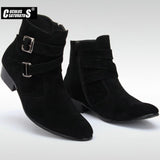 Niulatu Men Boots 2025 Fashion Microfiber Leather Fur Boots Winter Nubuck Leather Warm Men Shoes Outdoor boots 188 DJSE