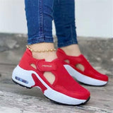 Niulatu 2025 New Women Sandals Hollow Out Walking Thick Bottom Shoes Casual Women Shoe Slip On Sandals Ladies Platform Female DJSE