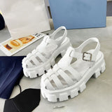 Niulatu Women Sandals Platform Ladies Shoes Women Buckle Strap 2025 Summer Fashion Designer Female Sandals Sandalias Mujer DJSE