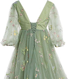 Niulatu Tulle Robe Maternity Dress for Photoshoot Ball Gown Slit Pregnancy Baby Shower HZ1007