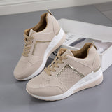 Niulatu Women Breathable Casual Shoes Outdoor Light Sports Shoes Casual Walking Platform Ladies Sneakers Zapatos Muje DJSE