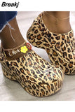 Niulatu Popular Serpentine Small Hole Women Sandals Cute Slippers Platform Thick Bottom Back Strap Summer Ladies Casual Shoes DJSE