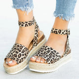 Niulatu Women Sandals Plus Size Wedges Shoes For Women High Heels Sandals Summer Shoes 2025 Flip Flops Chaussures Femme Platform Sandals DJSE