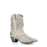 Niulatu women fashion boots spring Low Heel Women Shoes Cool British embroidered Design Soft Short Boots Party Knee High Boots pink DJSE