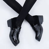 Niulatu Lolita Girl Women Maid Shoes Round Toe lolita Shoes Japanese JK High School Uniform Kawaii Anime Cosplay low Heel shoes DJSE