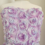 Niulatu A Line Sweetheart Lilac Lace Vacation Dresses Short Floral Birthday Outfits SD333