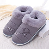 Niulatu Women Slippers Women's Plush Home Winter Warm Shoes Ladies Soft Non-Slip Indoors Bedroom Floor Flats Female Slipper 2025 DJSE
