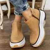 Niulatu for Women Platform Shoes Wedges Designer Brand Luxury Women Shoes 2025 Booties Woman Fall Shoes Zapatos De Mujer DJSE