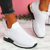 Niulatu Women Vulcanized Shoes Ladies Solid Color Slip-On Sneakers for Female Casual Sport Shoes 2025 Fashion Mujer Shoes DJSE