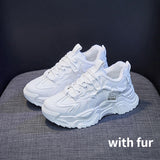 Niulatu for Women with Free Shipping 2025 Designer Platform Casual Sports Running Vulcanized White Shoes Female Chunky Sneaker DJSE