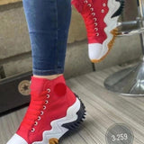 Niulatu Women Platform Canvas Shoes Hot Fashion Skateboarding Shoes for Sneakers Canvas Classic star sneakers zapatillas mujer DJSE