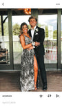 Niulatu sequin beaded long prom dress Formal Dress Prom Dress HZ0113