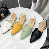 Niulatu and Summer Women's Sandals Chic Pointed High Heel Sandals Sexy Ladies Sandals Fashion Women's Shoes DJSE