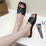 Niulatu Women Shoes Ladies High Quality Slides Sandals Womens Shoes New Fashion Design Beach Flat Shoes Female Slippers DJSE