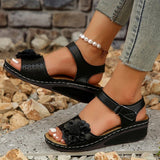 Niulatu Women 2025 New Summer Elegant Breathable Shoes For Women Open Toe Non-Slip Buckle Zapatos De Mujer Footwear Women Sandals DJSE