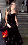 Niulatu Black Velvet Mermaid Evening Dress Strapless Party Gown HZ1007