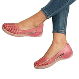 Niulatu Women's Sandals Summer Handmade Ladies Shoes Leather Breathable Sandals Women Flats Retro Style Cusomized Dropship Slippers DJSE