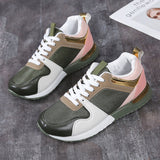 Niulatu 2025 New Women Casual Shoes Height Increasing Sport Wedge Shoes Air Cushion Comfortable Sneakers Zapatos De Mujer DJSE