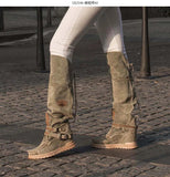 Niulatu Boots Shoes Ladies Short Boots Retro Warm Shoes Breathable Boots Chaussures Femme Zapatos Mujer Sapato DJSE
