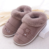 Niulatu Women Slippers Women's Plush Home Winter Warm Shoes Ladies Soft Non-Slip Indoors Bedroom Floor Flats Female Slipper 2025 DJSE