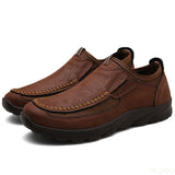 Niulatu Men Casual Shoes Loafers Sneakers 2025 New Fashion Handmade Retro Leisure Loafers Shoes Zapatos Casuales Hombres Men Shoes DJSE
