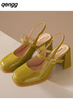 Niulatu Non-slip Round Toe Sandals Shoes Ladies Casual Summer Slingbacks Beach Elegant Shoes Korean Party Shoes Woman Design DJSE