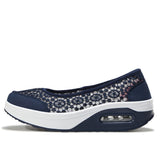 Niulatu Spring Summer Women Shoes Breathable Mesh Woman Flats Shoe Platform Ladies Sneakers Slip On Swing Ladies Footwear DJSE