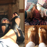 Niulatu Women Sandals Soft Leather Flat Sandals Shoes Women Plus Size Peep Toe Summer Sandals Casual Gladiator Beach Sandalias Mujer DJSE