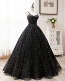 Niulatu Tulle Satin Sweetheart Neck Long Prom Dress, Evening Dress HZ0113