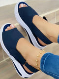 Niulatu Women Shoes Summer 2025 Breathable Wedges Sneakers Shoes Women Plus Size Shoes Women Trainers Flat Vulcanize Shoes Sport Sandals DJSE