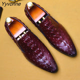 Niulatu Leather Black Mens Shoes Oxford Office Shoes For Men Luxury Dress Shoes Slipon Wedding Shoes For Men DJSE