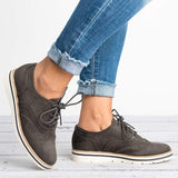 Niulatu Up Perforated Oxfords Shoes DJSE