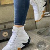 Niulatu Women Platform Canvas Shoes Hot Fashion Skateboarding Shoes for Sneakers Canvas Classic star sneakers zapatillas mujer DJSE