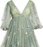 Niulatu Tulle Robe Maternity Dress for Photoshoot Ball Gown Slit Pregnancy Baby Shower HZ1007