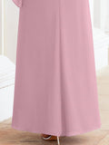 Niulatu Chiffon Plus Size Mother of The Bride Dresses Formal Prom Gown Ruffle HZ1007