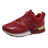 Niulatu 2025 New Women Casual Shoes Height Increasing Sport Wedge Shoes Air Cushion Comfortable Sneakers Zapatos De Mujer DJSE