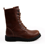 Niulatu Tactical Ankle Boots Men Outdoor Leather Winter Fur Warm Man Boots Us Army Hunting Boots For Men Shoes Casual Black Bot DJSE