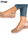 Niulatu Women Sandals Summer Ladies Slides Shoes Leather Breathable Slippers Women Sandals Outside Casual Flats Retro Slipper DJSE