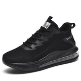 Niulatu Mens Professional Air Cushion Mesh Breathable Running Shoes Fashion Men Outdoor Sports Athletic Walking Shoes Sneakers DJSE